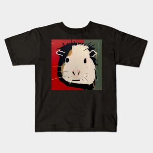 Cute Cartoon Guinea Pig Kids T-Shirt